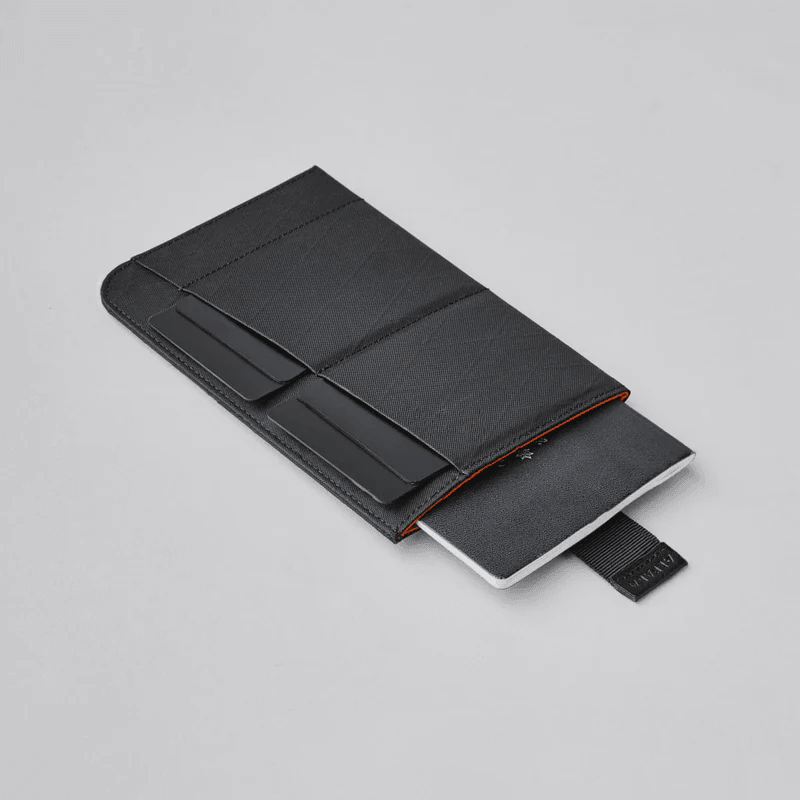 Alpaka ARK Passport Sleeve Black VX21 Oribags