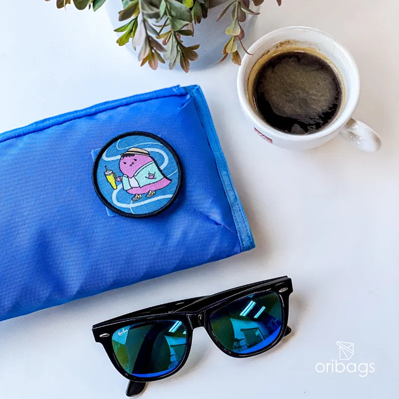 Oribags Dino Crew Patch Collection - Tropical Hipster Dino