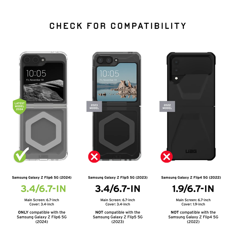 UAG Samsung Galaxy Flip 6 Plyo