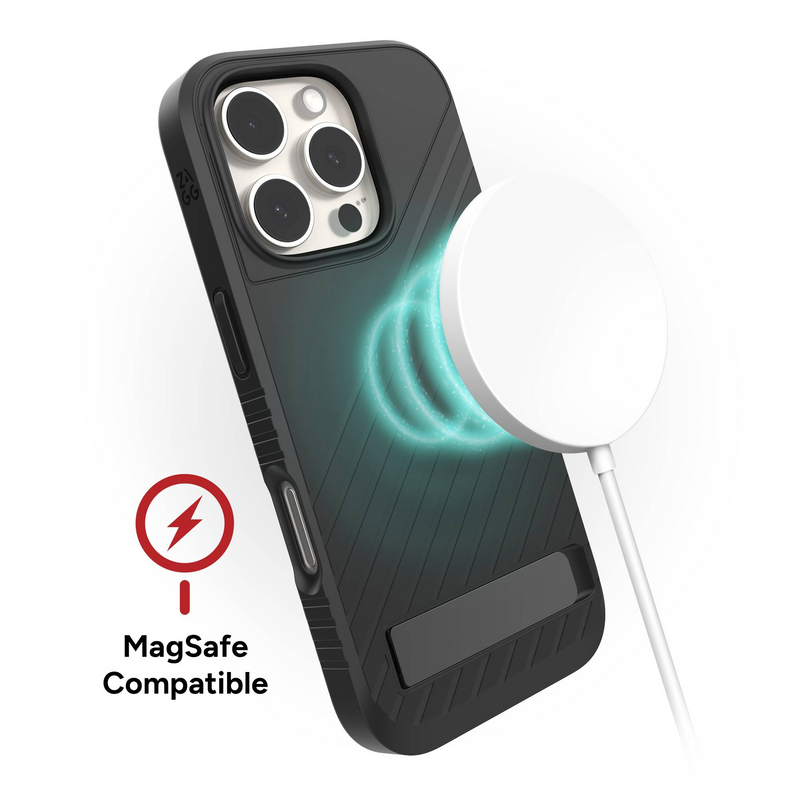 ZAGG Denali Snap Case for iPhone 16 Series with Kickstand