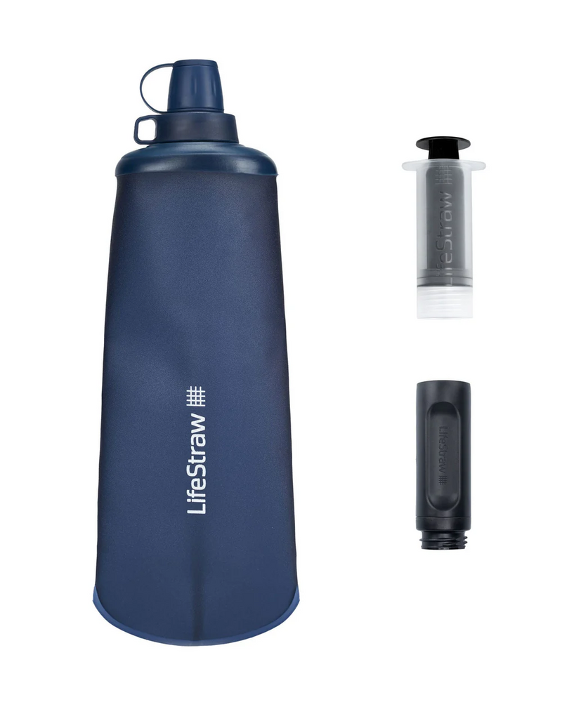 LifeStraw Peak Series Collapsible Squeeze Bottle with Filter