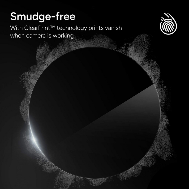 ZAGG Glass Elite InvisibleShield Anti-Reflective Camera Rings - Samsung S25 Series - Black