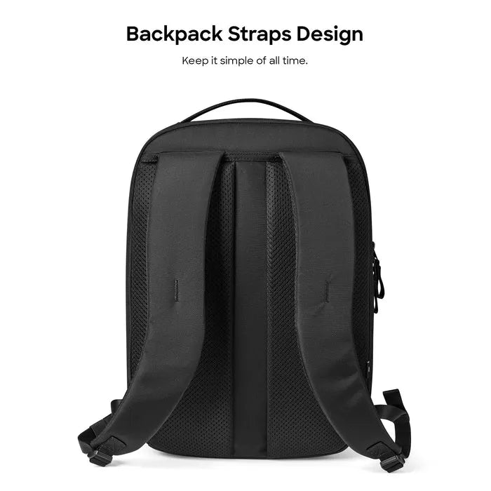 Tomtoc Explorer T60 Laptop Backpack 15.6 Inch / 15L - Black