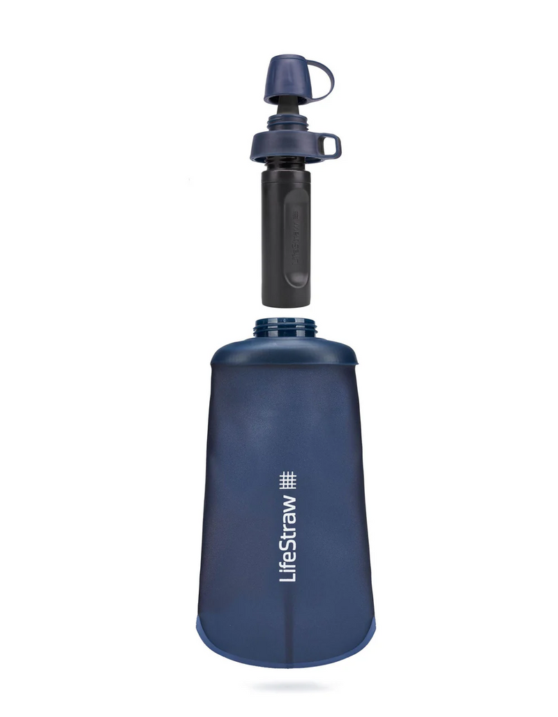 LifeStraw Peak Series Collapsible Squeeze Bottle with Filter