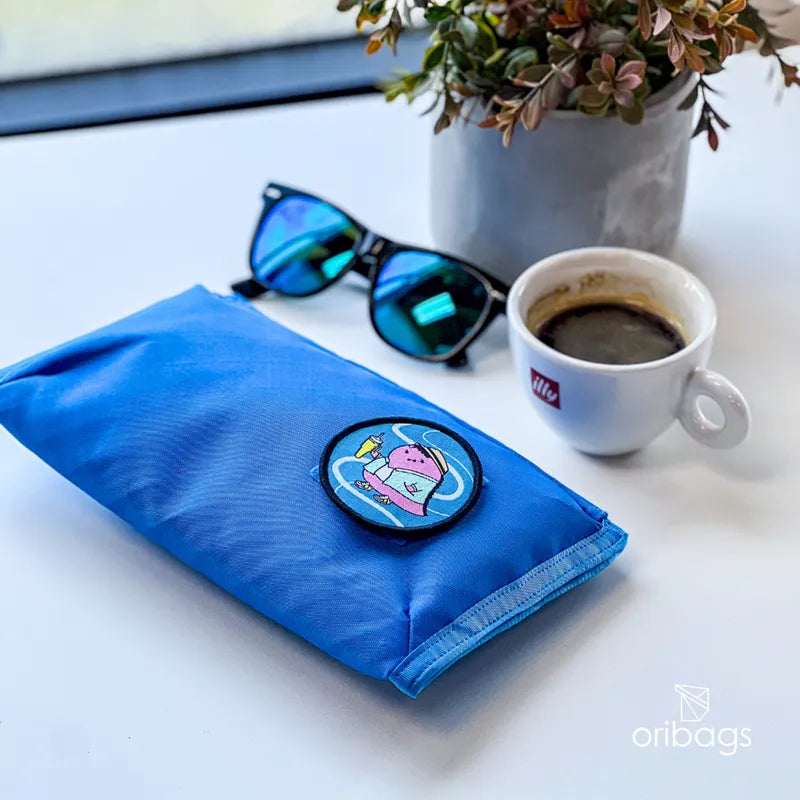 Oribags Dino Crew Patch Collection - Tropical Hipster Dino