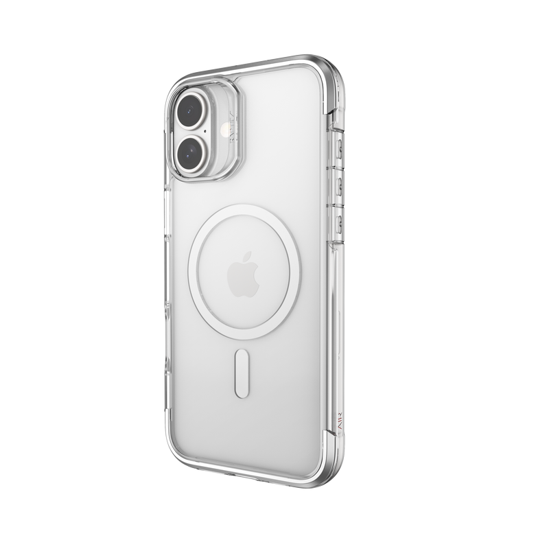 Raptic Air Case with Magsafe for iPhone 16 Series - Silver