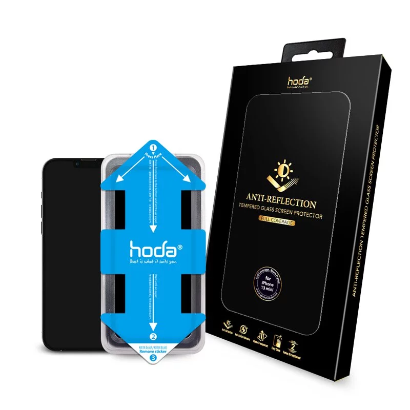 (Markdown) Hoda Anti-Reflection Tempered Glass for iPhone 13 Series w/Helper