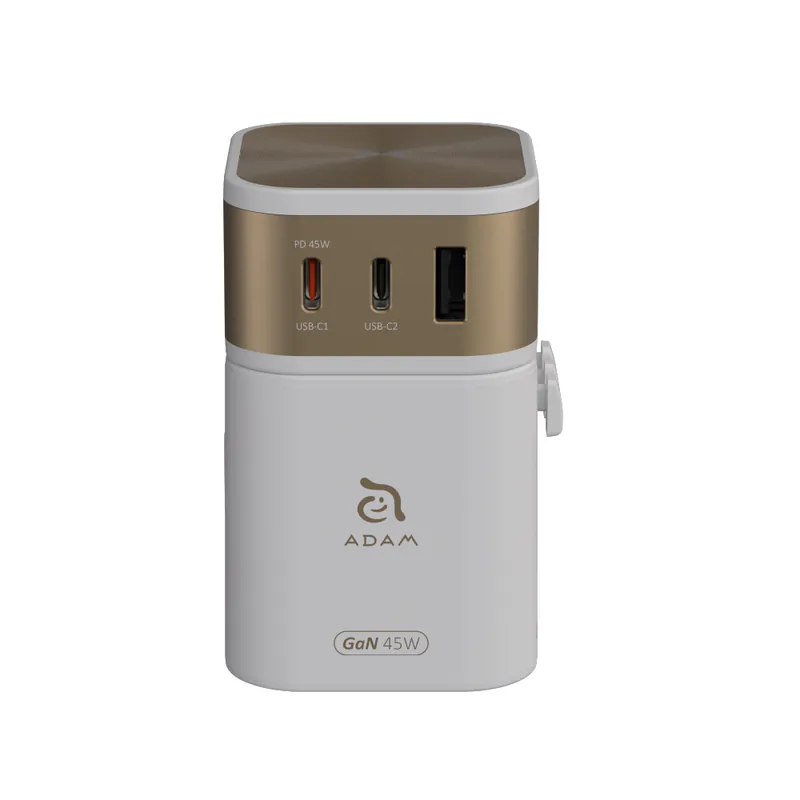 ADAM elements T45 45W Universal Travel Adapter Charger