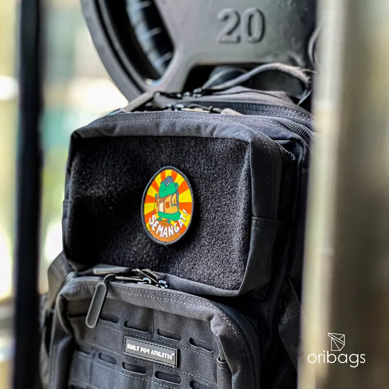 Oribags Dino Crew Patch Collection - Semangat Adventurous Traveler Dino