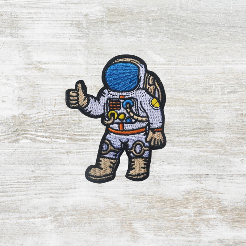 The Meniacc Astronaut Embroidery Velcro Patch