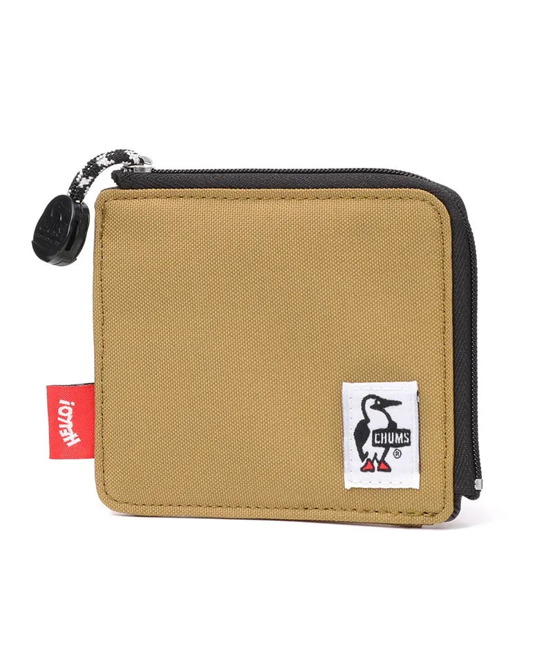 Chums Recycled L-shaped zip wallet