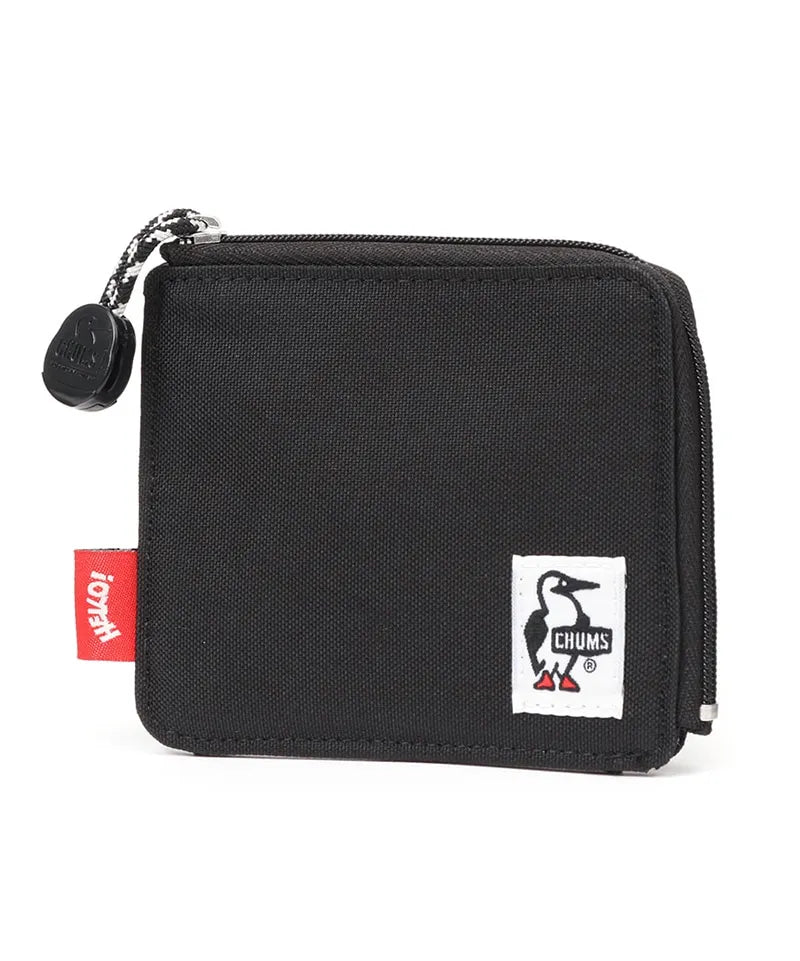 Chums Recycled L-shaped zip wallet