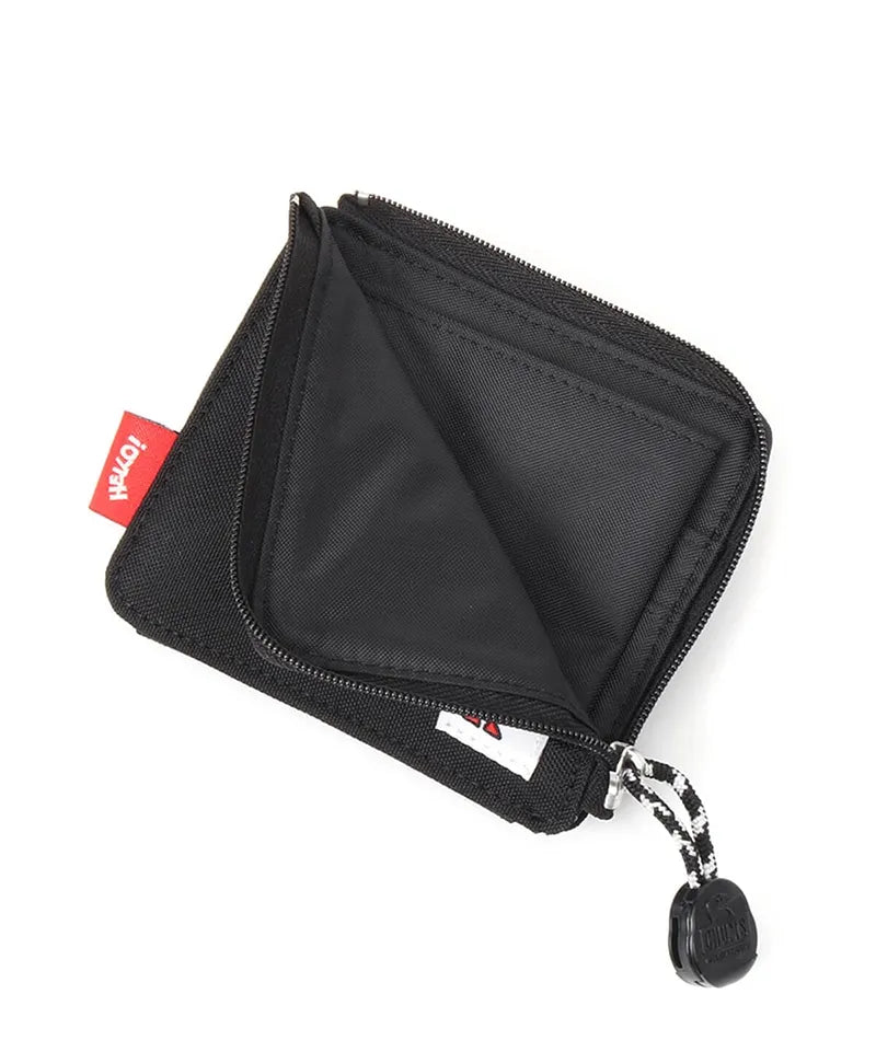 Chums Recycled L-shaped zip wallet