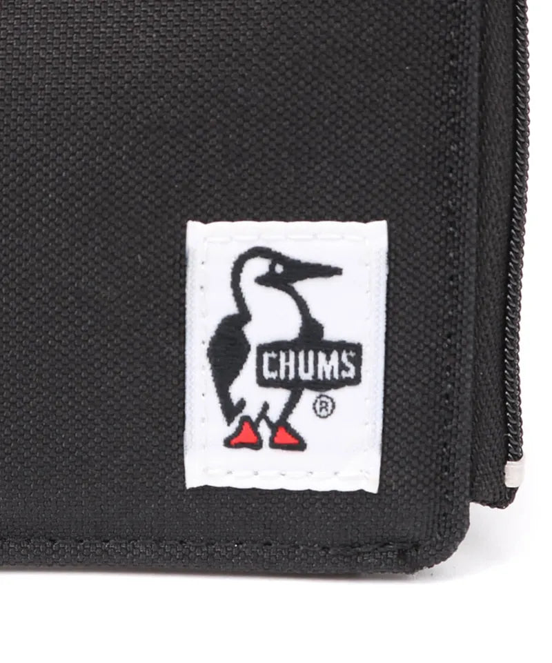 Chums Recycled L-shaped zip wallet