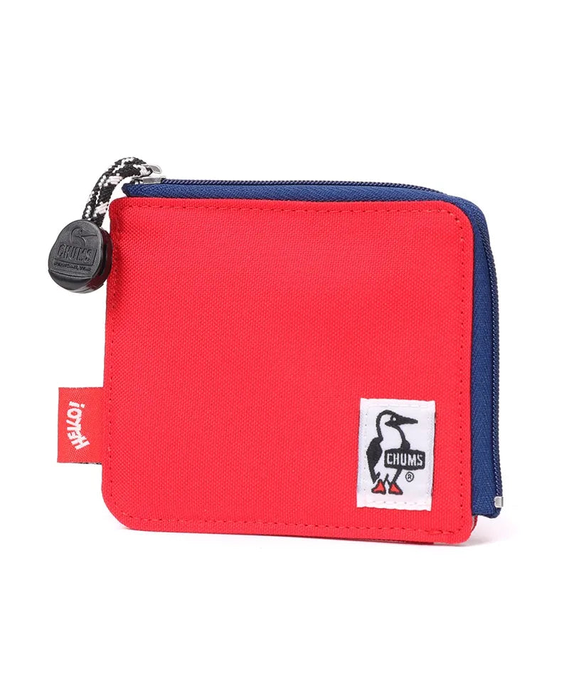 Chums Recycled L-shaped zip wallet