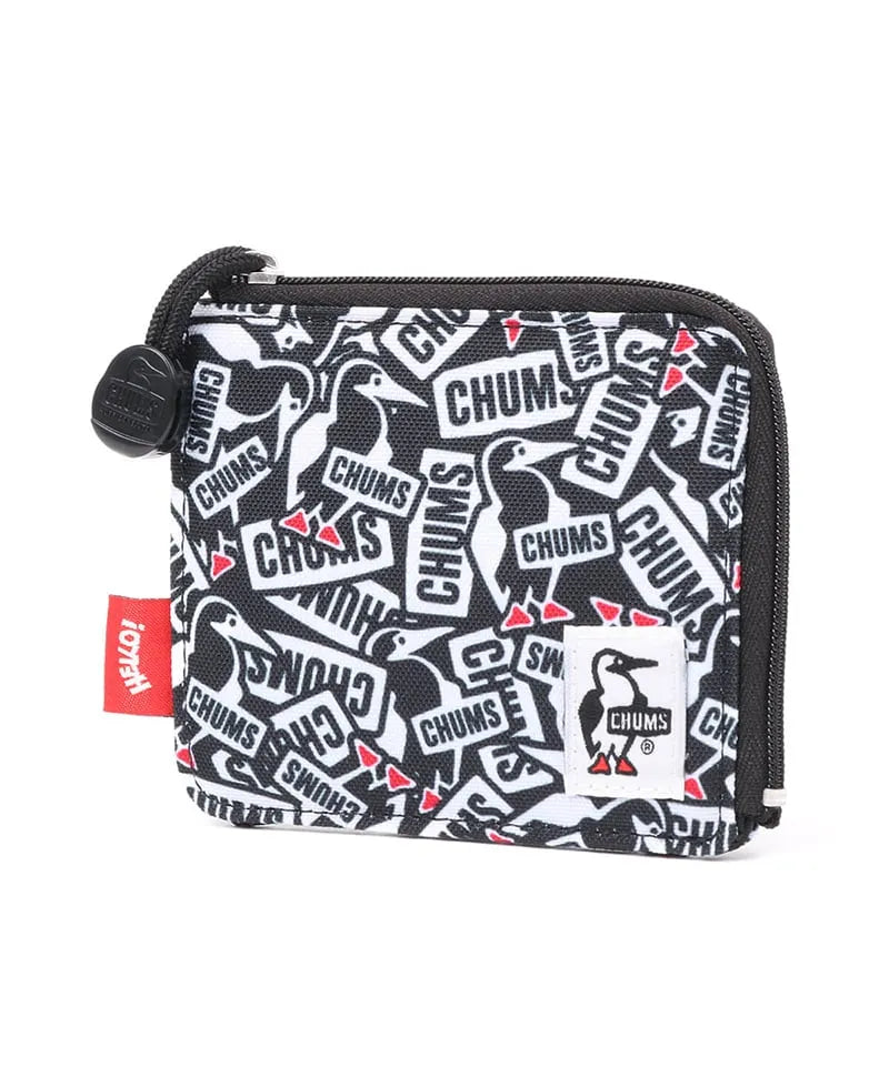 Chums Recycled L-shaped zip wallet