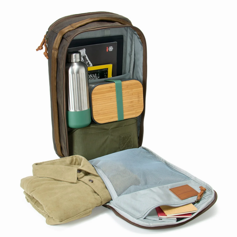 Evergoods Civic Panel Loader 24L - Waxed Canvas