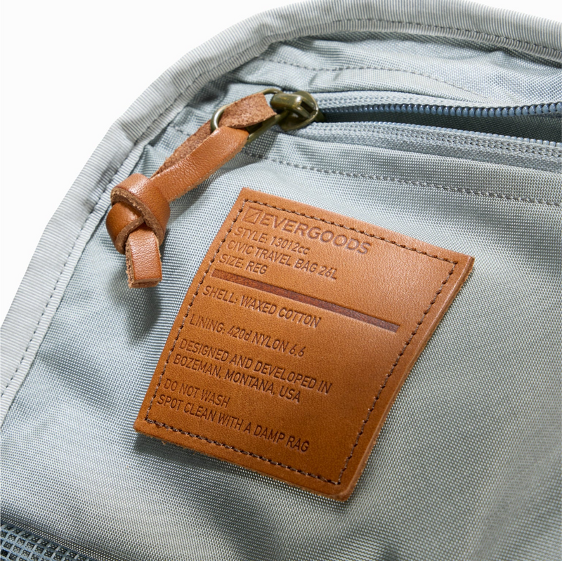 Evergoods Civic Travel Bag 26L - Waxed Canvas