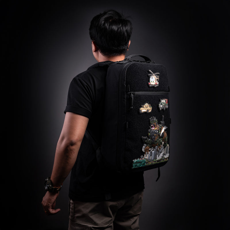 Ctactical CT21 V3.0 Backpack - PATCHAHOLIC - Cordura® 500D Nylon