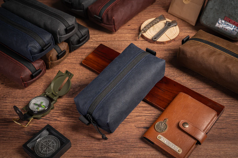 Ctactical Pencil Case - Waxed Canvas