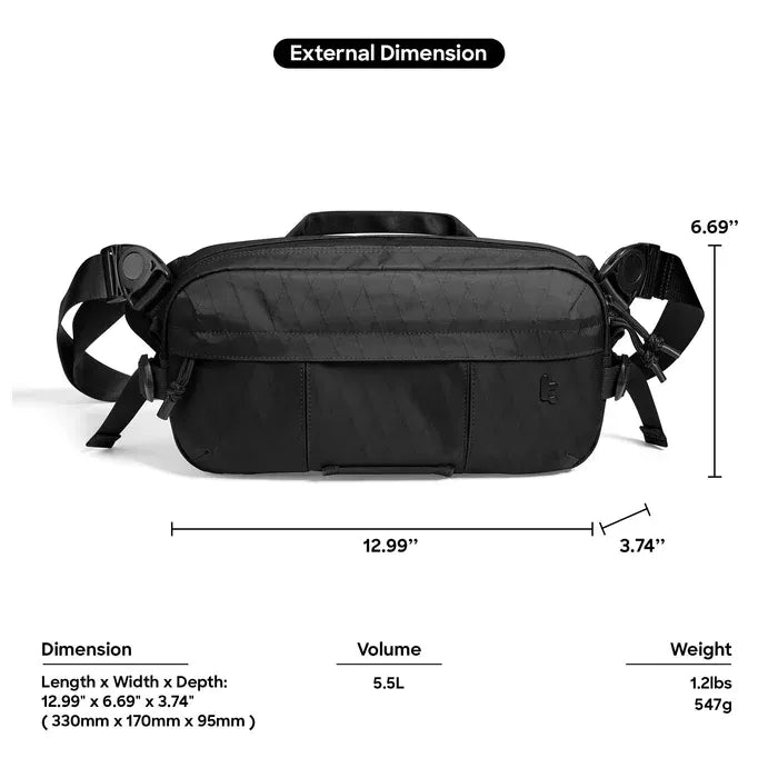 Tomtoc Wander T26 X-PAC Daily Sling Bag