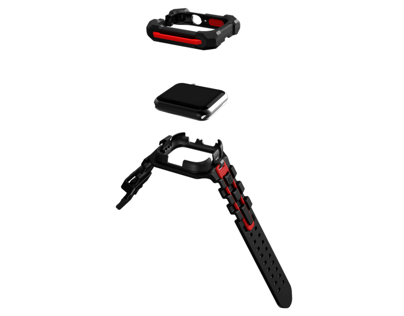 (Markdown) Element Case Special Ops for Apple Watch Series 7 (41mm) – Black/Red