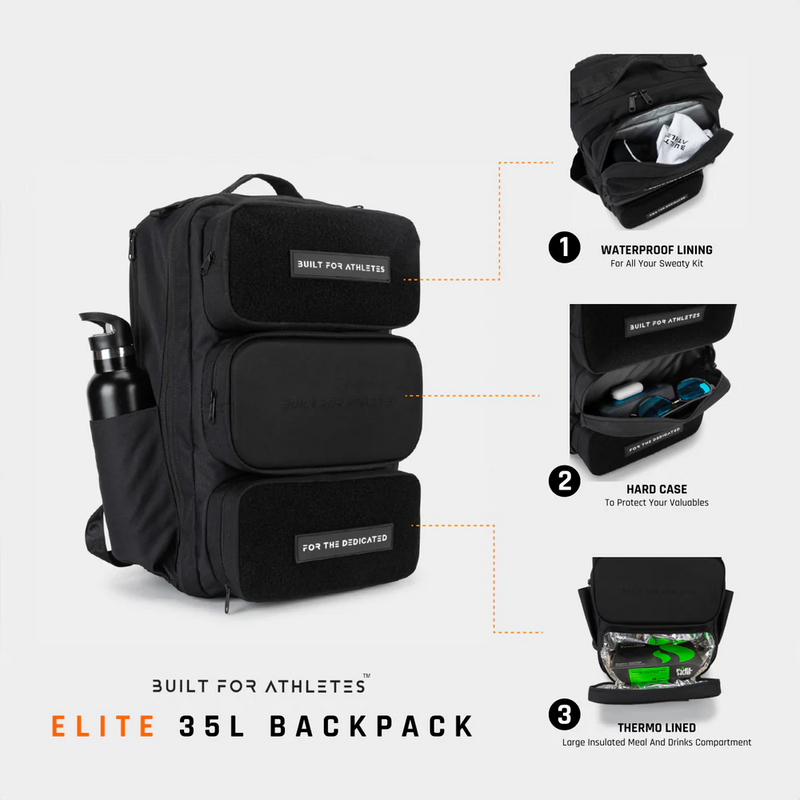 Built For Athletes Elite Backpack 35L