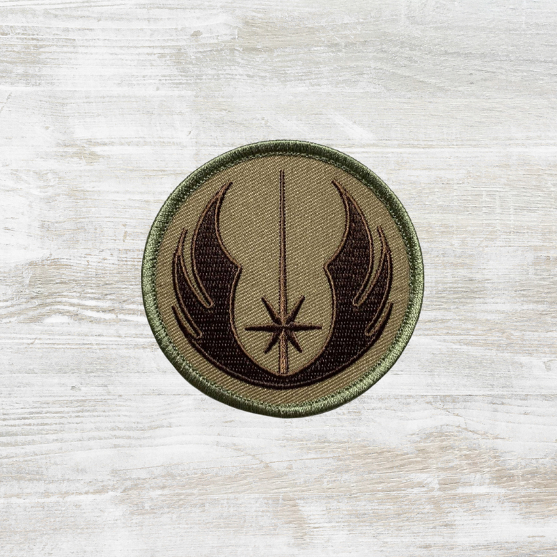 The Meniacc Jedi Order Embroidered Velcro Patch