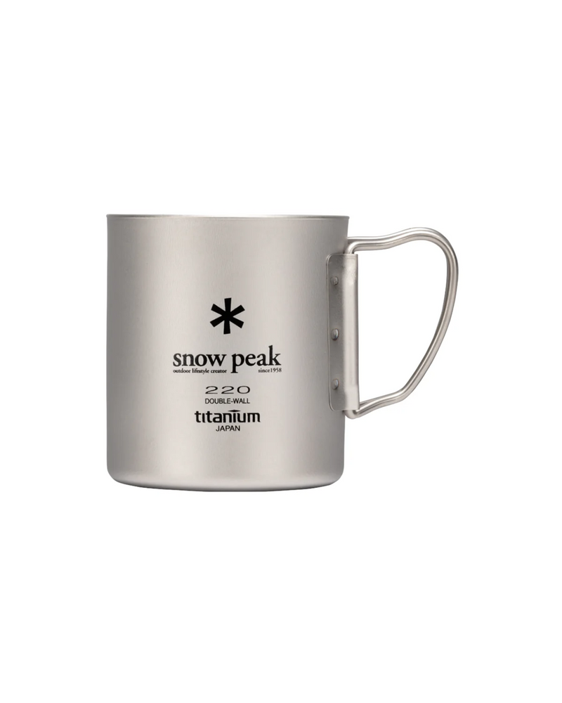 Snow Peak Ti -Double 220 Mug