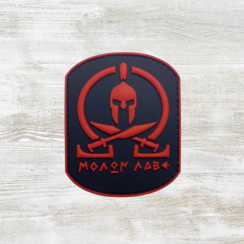 The Meniacc Molon Labe PVC Velcro Patch