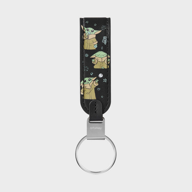 Orbitkey Star Wars Loop Keychain Leather (Grogu)