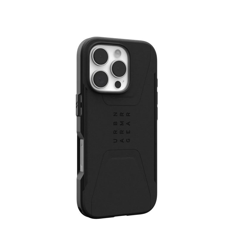 UAG iPhone 16 series Civilian Case - Black