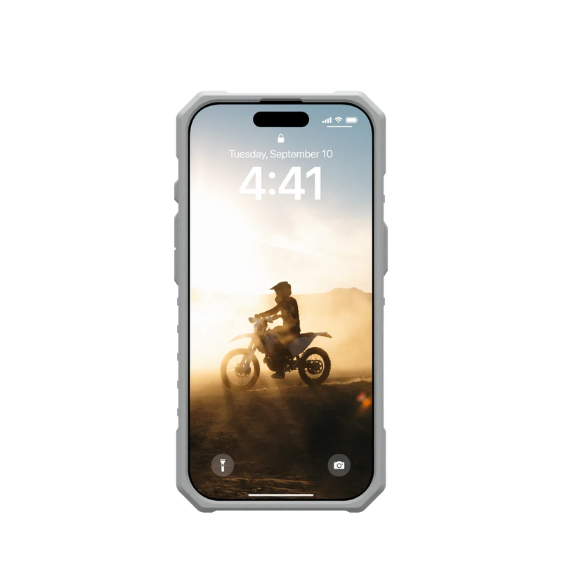 UAG iPhone 16 series Pathfinder Clear Case - Action Neon