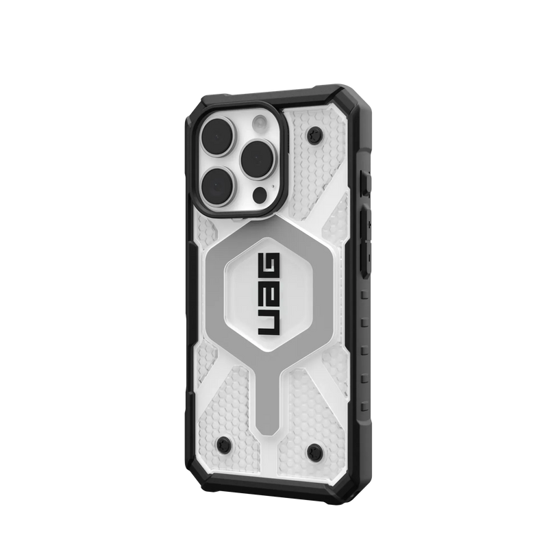 UAG iPhone 16 series Pathfinder Clear Case - Ice/Silver