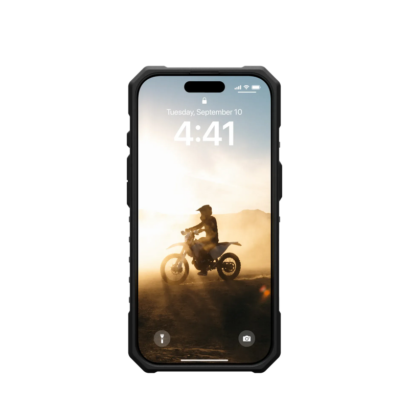 UAG iPhone 16 series Pathfinder Clear Case - Ice/Silver