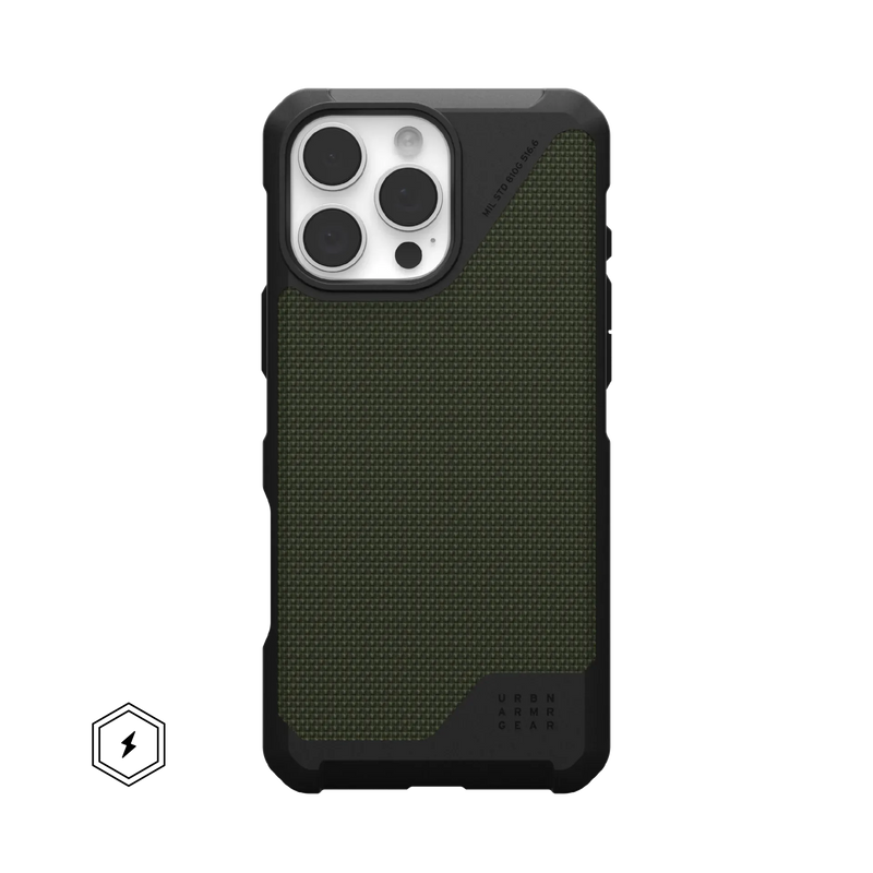 UAG iPhone 16 series Metropolis LT Case - Kevlar Olive