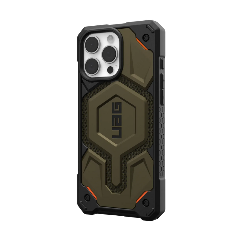 UAG iPhone 16 series Monarch Pro Case - Kevlar Element Green