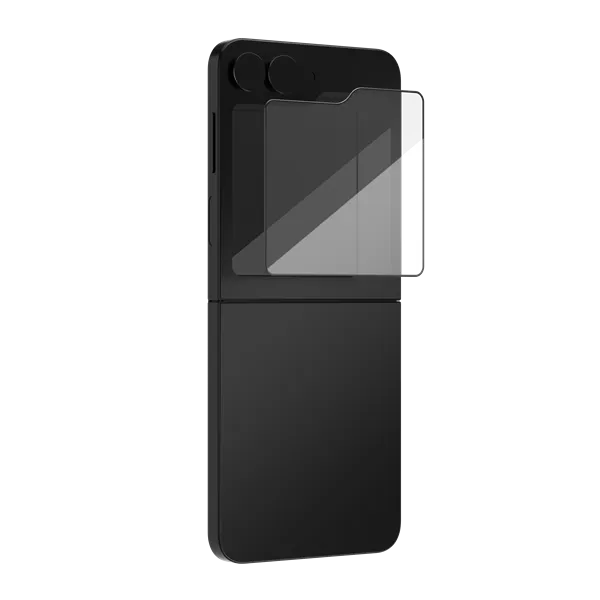 ZAGG Glass Plus Edge for Samsung Galaxy Z Flip 6 (Outside) - Clear