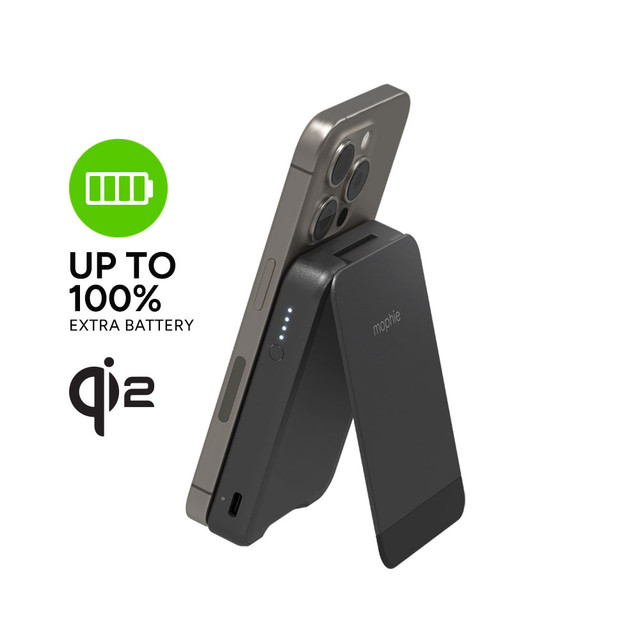 Mophie Wireless Powerstation® Mini with Stand - Black