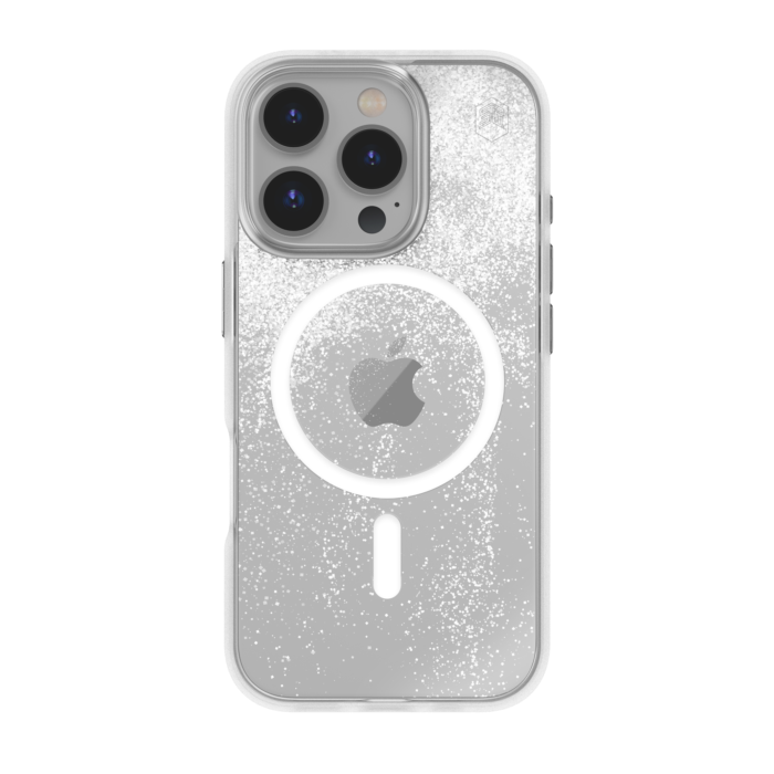 STM Goods Relax Sand Magsafe Case For IPhone 16 Series - Clear / White