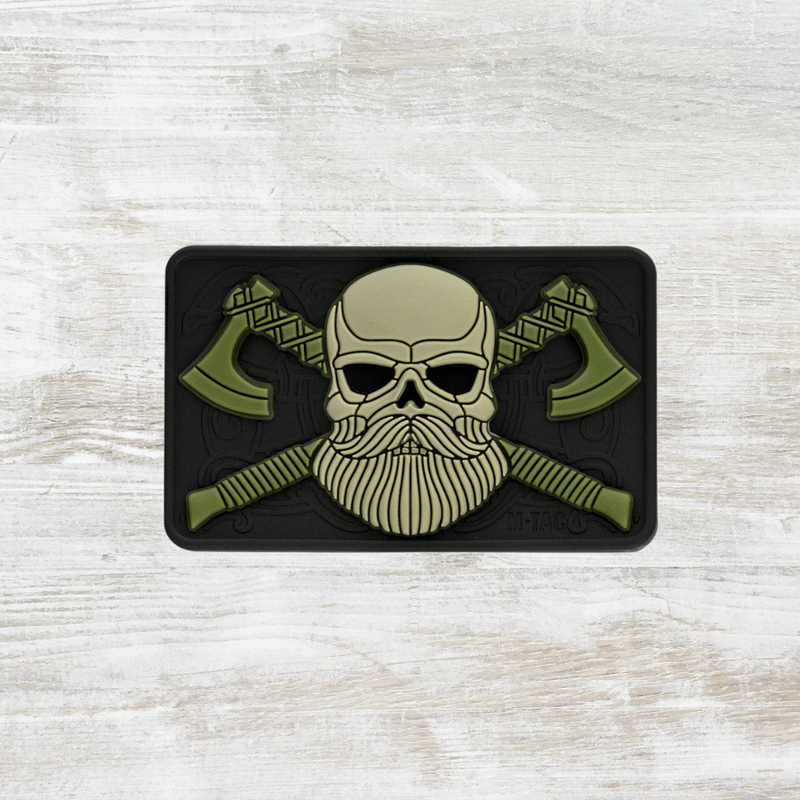 The Meniacc Viking Warrior PVC Velcro Patch