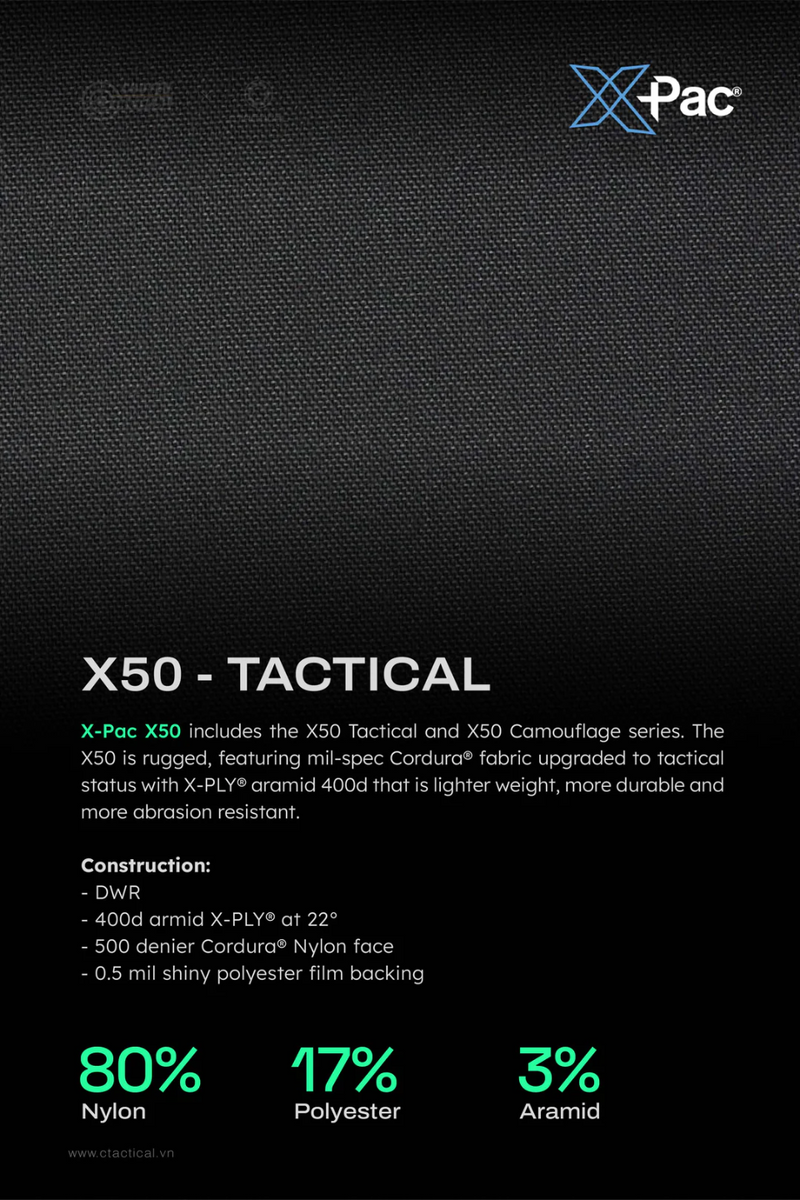 Ctactical Pencil Case - XPAC X50