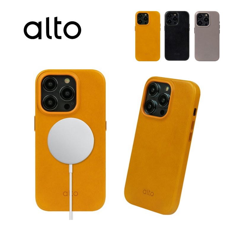 Alto Clop Case for iPhone 16 Series - Italian Full Grain Leather (MagSafe Compatible)