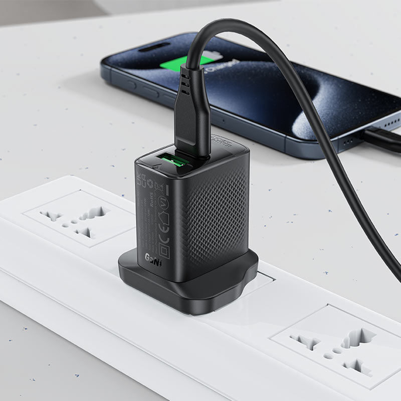 ACEFAST A87 12W (USB-A+USB-A) Dual Port Charger (UK)