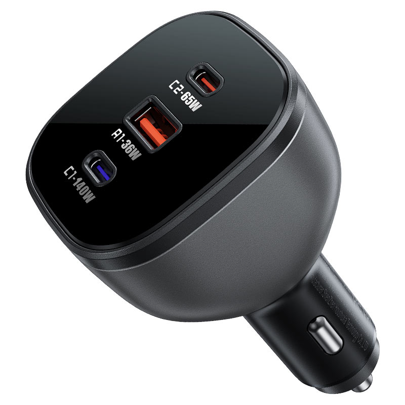 ACEFAST B14 165W (2*USB-C+USB-A) 3-Port Car Charger