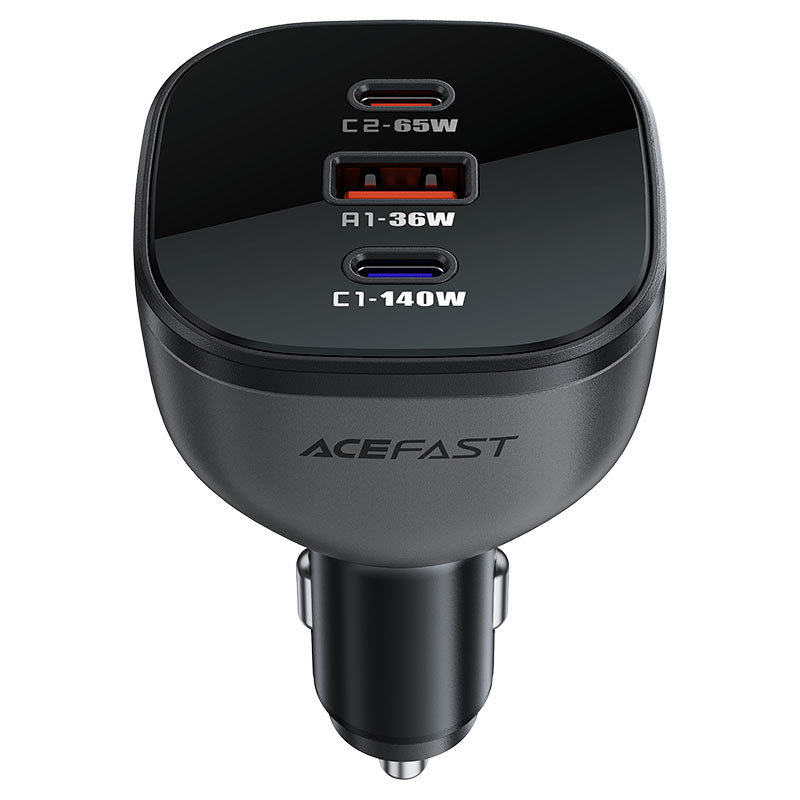 ACEFAST B14 165W (2*USB-C+USB-A) 3-Port Car Charger