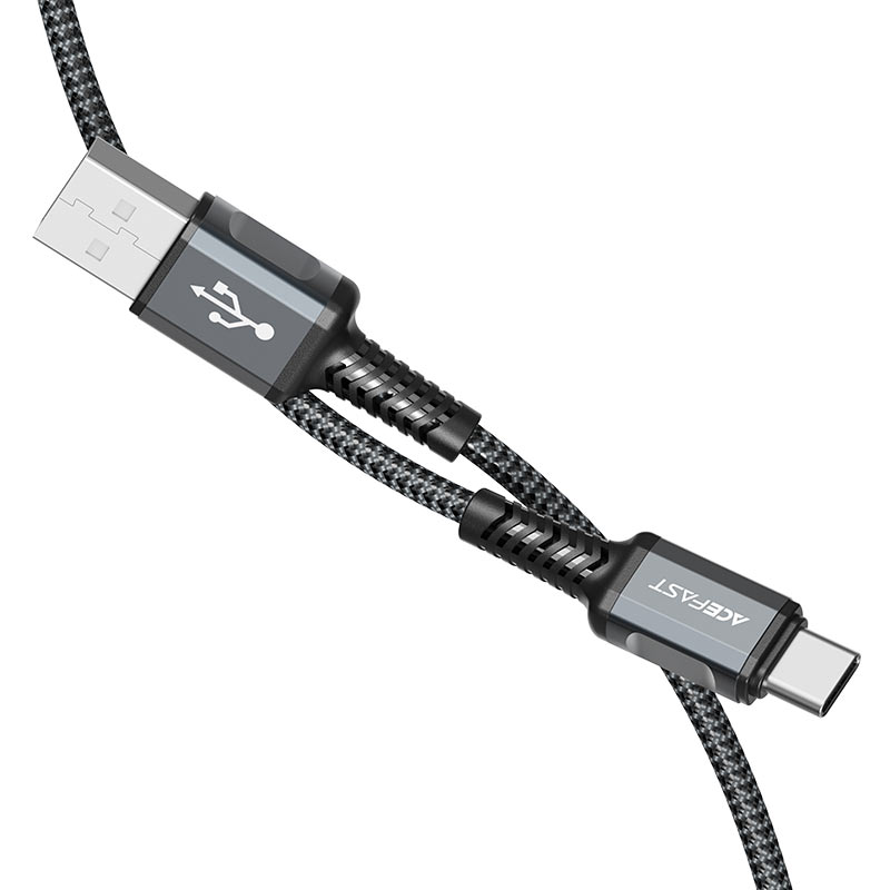 ACEFAST C1-04 USB-A to USB-C Aluminum Alloy Charging Data Cable