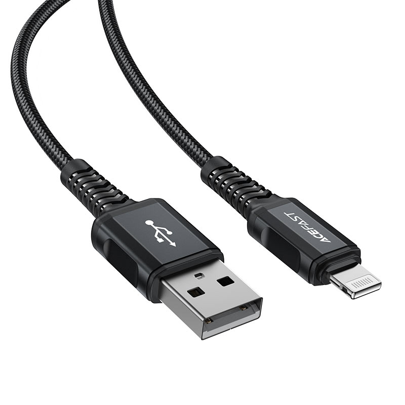 ACEFAST C4-02 USB-A to Lightning Aluminum Alloy Charging Data Cable (1.8m)