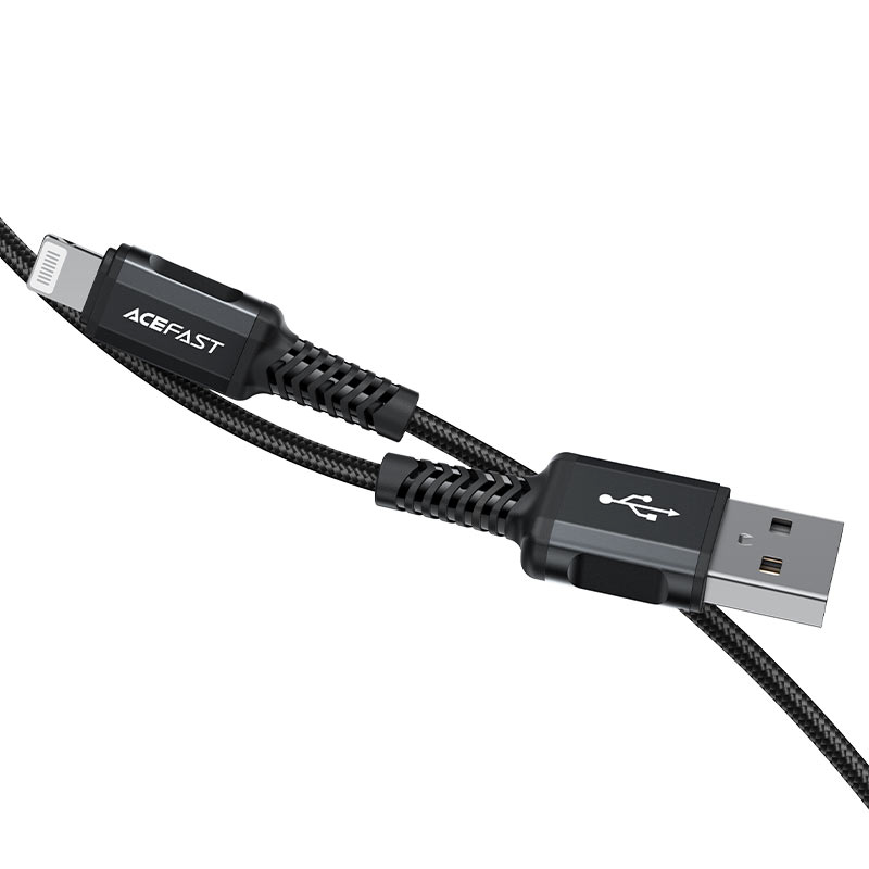 ACEFAST C4-02 USB-A to Lightning Aluminum Alloy Charging Data Cable (1.8m)