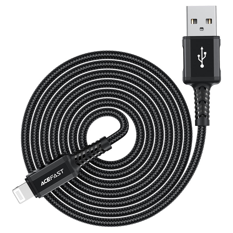 ACEFAST C4-02 USB-A to Lightning Aluminum Alloy Charging Data Cable (1.8m)